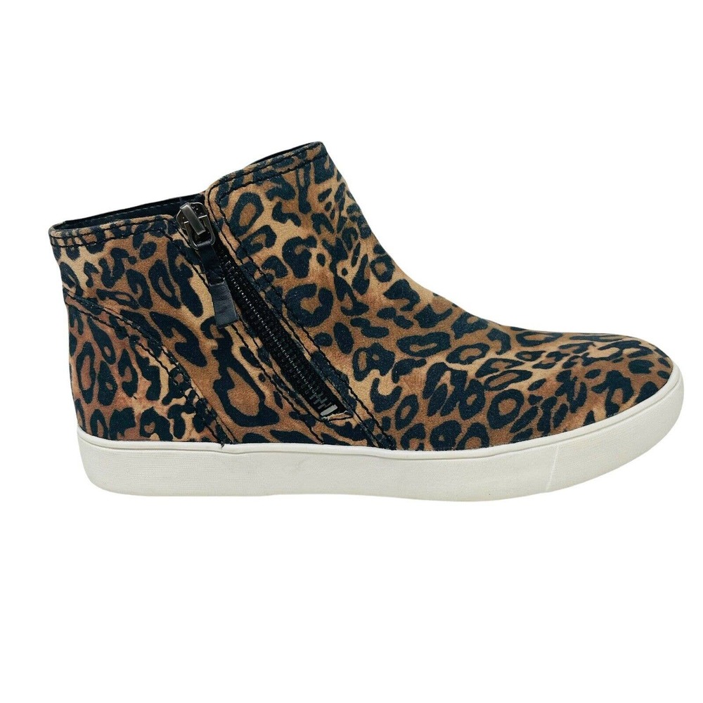 New Naturalizer Womans Sz 7M Miranda Cheetah Fabric Ankle Boots Comfort NIB
